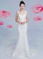 Preview: Trompetenkleid aus glitzerndem Tüll mit Illusion-Sabrina-Ausschnitt Ivory I Ivory/Nudé